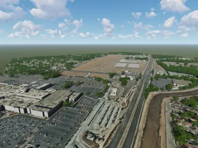 Reid-Hillview Airport 3D model