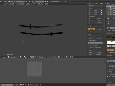 katana of for honor Free 3D model