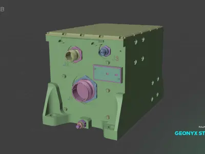 Geonyx Standard Military Inertial Navigation 3D model