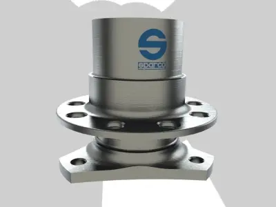 Sparco quick release mechanism Free 3D model