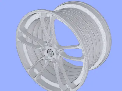 Wheel Rim Free 3D model