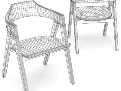 Dining set 36 Free 3D model
