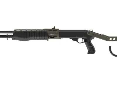  Franchi SPAS-12 3D model