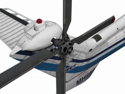 AS332 MkII Super Puma 3D model