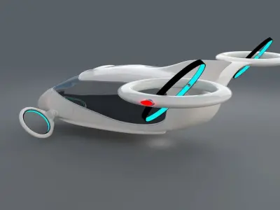 Airbus Future 3D model
