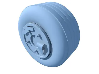 Free 3D Tire Model Free 3D model