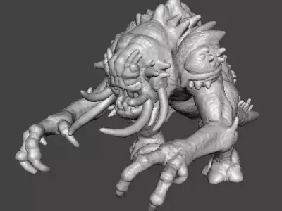 6MM SCALE FELUCIAN BULL RANCOR MODEL SCIFI OR FANTASY GAMES EPIC 3D print model