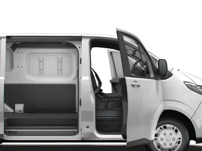 Maxus eDeliver 7 L1H1 HQ Interior 2024 3D model