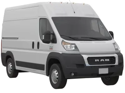 RAM PROMASTER 2500 Cargo Van 136 High Roof 3D model