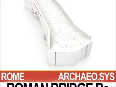 Roman Bridge Ba 3D model