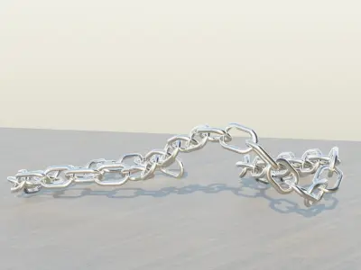 Metal Chain Free 3D model