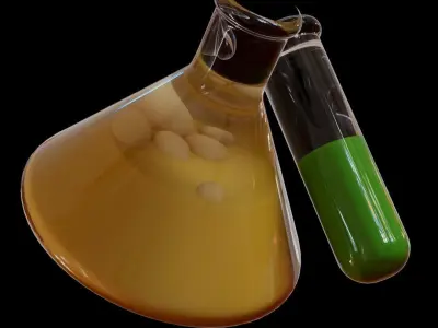 30 high quality educational objects -part 2 Low-poly 3D model