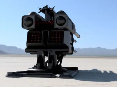cannon 09 3D model