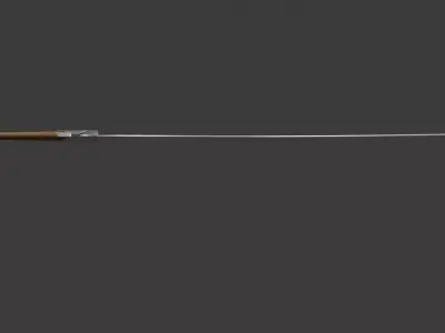 Kilich Low-poly 3D model