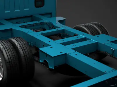 Vauxhall Movano CrewCab DW E20 Chassis 2020 3D model