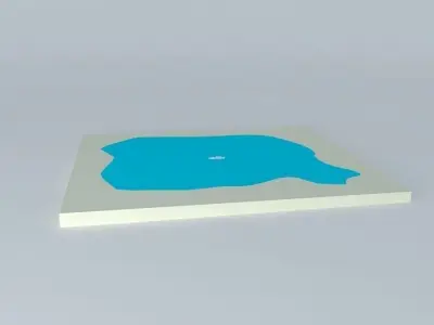 Sketchy Phyiscs Enabled Recovery Barge Free 3D model