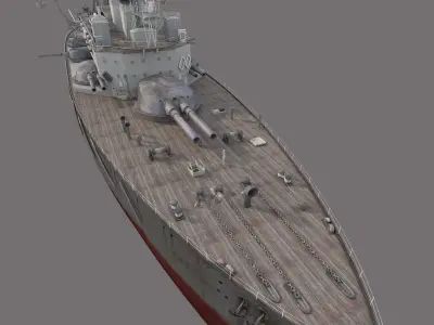 HSM Lord Nelson  3D model