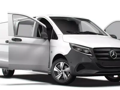 Mercedes Benz Vito L1 HQ Interior 2024 3D model