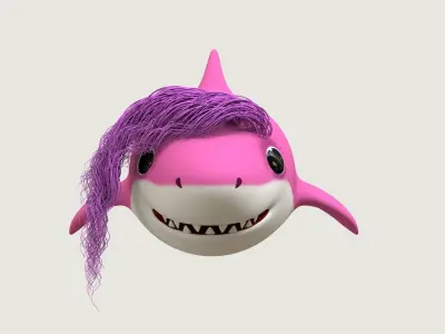 mama shark 3D model