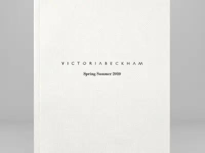 Designer Leaflet -Victoria Beckham LOW POLY Low-poly 3D model