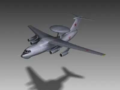 A50 Mainstay Low-poly 3D model