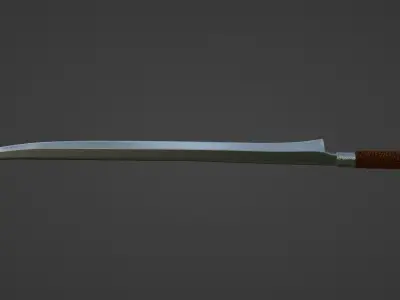 Sword - Flyssa Sword Low-poly 3D model