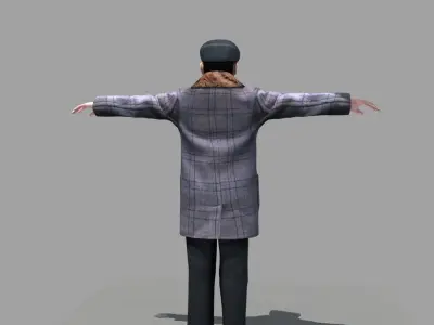 European Man 03 3D model
