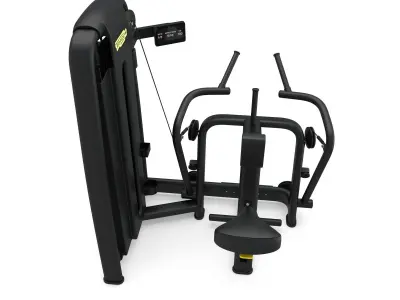 Technogym - Selectorised - Low Row 3D model