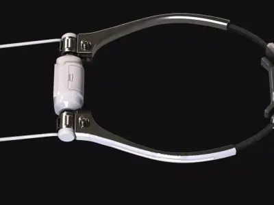 Tactical Glass Low-poly 3D model