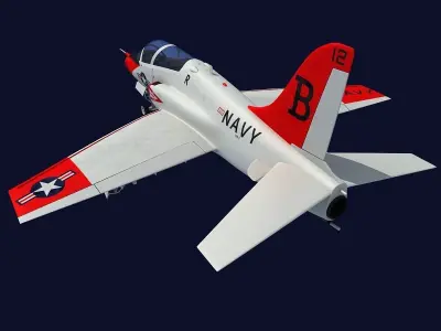 McDonnell Douglas T-45 Goshawk 3D model