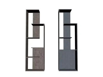 Minimalistic shelves Free 3D model