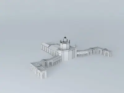 Palace in Aranjuez 2 3D model