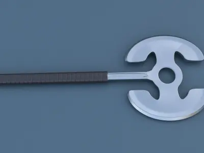 laos The Old Guard Weapon Low-poly 3D model