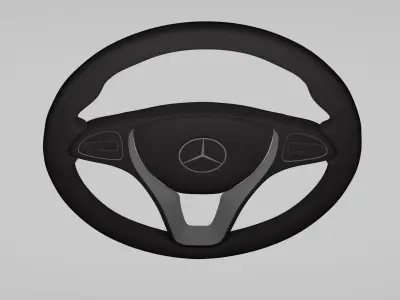 Steering Wheel 3D model