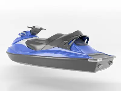 Sports jet ski Model model 3D model