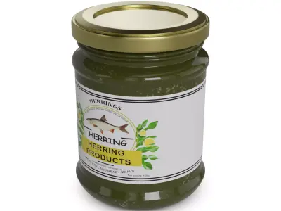 Herrings and herring products Herring Pt 3D model