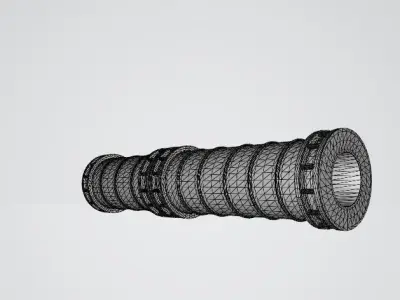 Sahi Top  Sahi Cannon Conquest Of Constantinople Low-poly 3D model