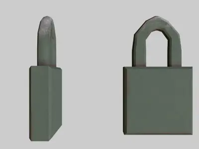 Military Lockpad Free 3D model