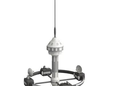Space Station 3D model