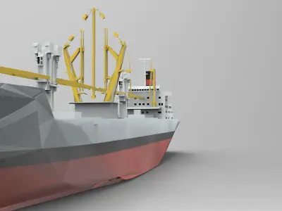 Small MSC Monterey 3D model