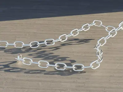 Metal Chain Free 3D model