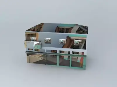 Building of quintino Free 3D model