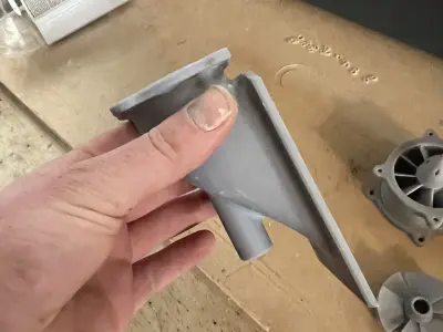 Jet Boat propulsion drive 3D print model