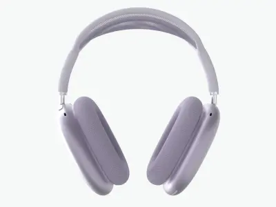 Apple Airpods Max Purple 3D model