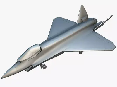 Sukhoi Su-75 Checkmate - 3D Printable Model 3D print model