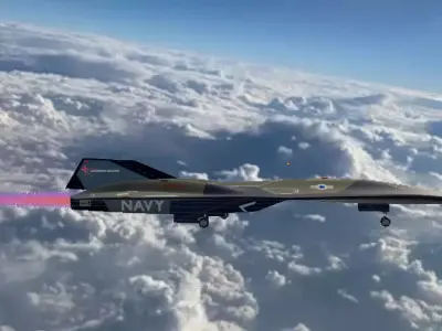 SR-72 Hypersonic Reconnaissance Aircraft 3D model