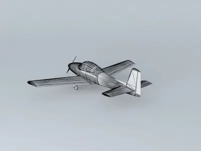 Ryan NAVION Free 3D model