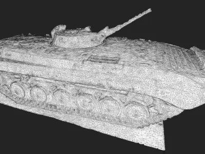 3d scan BMP-1P 3D model