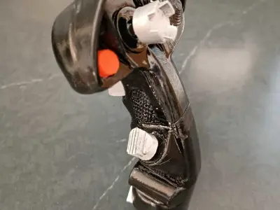 F-15E 3d printing stick for simulation with electronics parts 3D print model