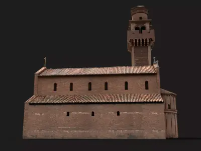 Basilica Santa Felice Fortunato 3D model